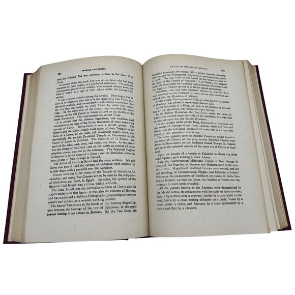 Morals and Dogma Albert Pike 1947 reprint Scottish Rite Freemasonry HC red cloth - Picture 5 of 8